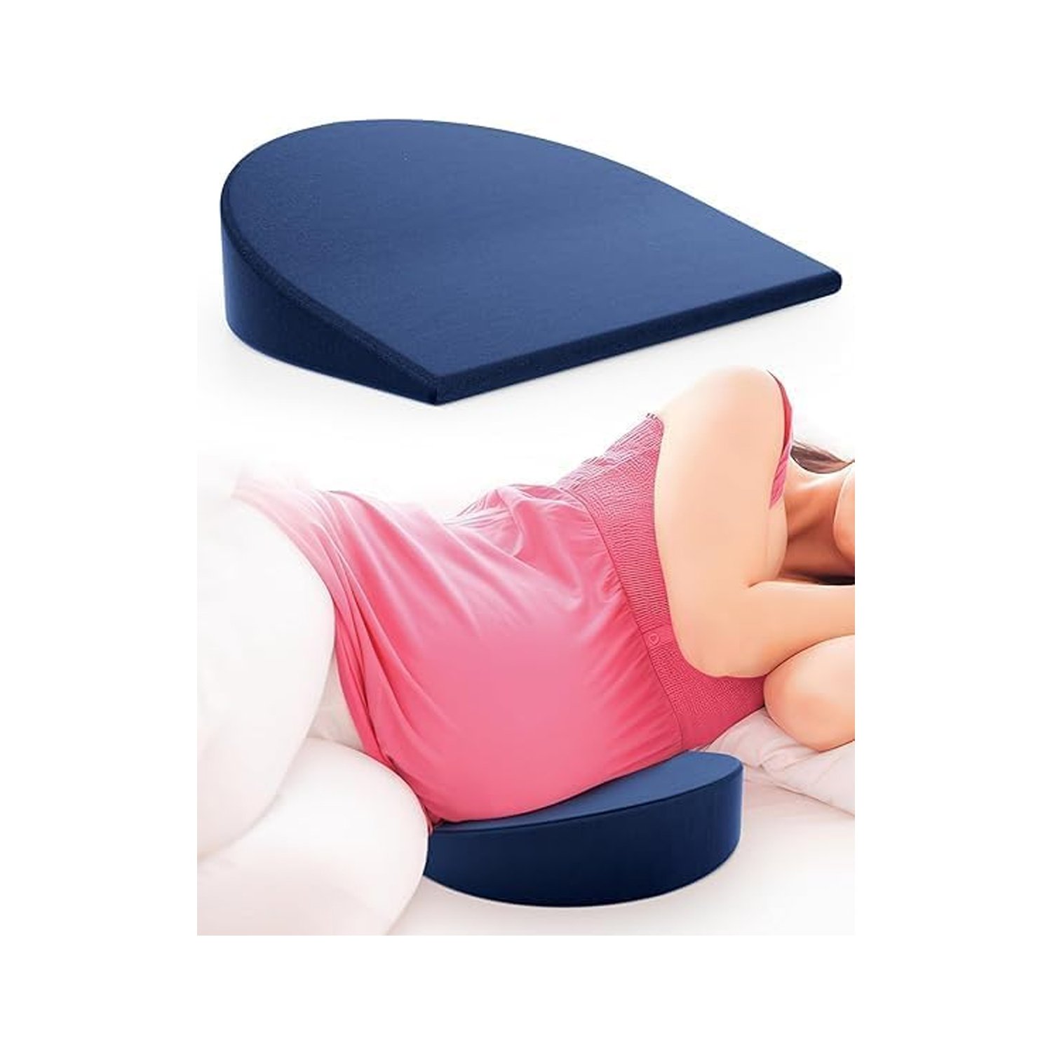 Cool Gel Memory Foam Pregnancy Pillow
